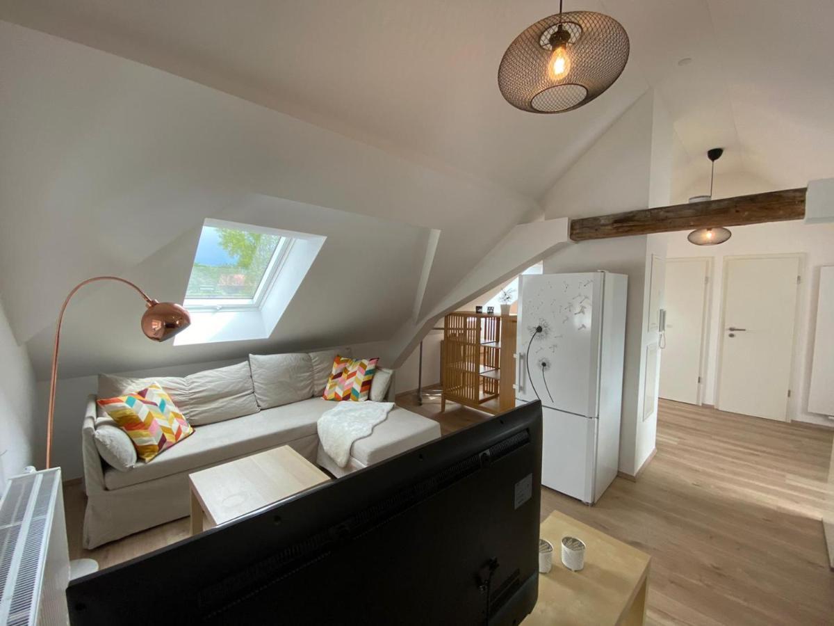 Helle 2 Zi. Wohnung Naehe Flughafen Muenchen Haimhausen  Luaran gambar